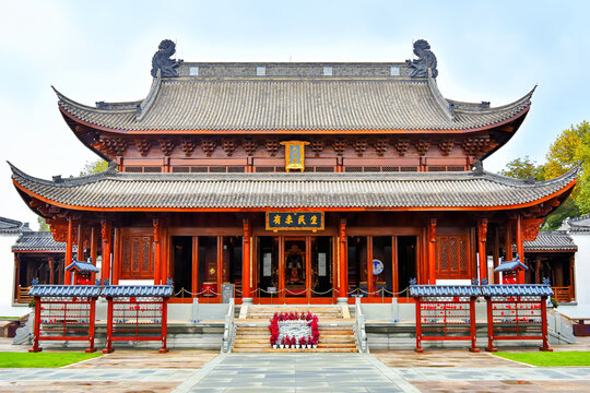 Jinhua Confucian Temple within Guzicheng, ancient city of Jinhua City, Zhejiang Province