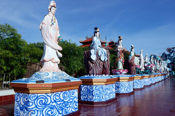 Thien Truc Buddhist Pagoda, Quan Am (Quanyin) (Bodhisattva of Compassion) (Goddess of Mercy), Bac Lieu