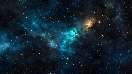 Naklejka premium Silent void a starless night sky overwhelming darkness celestial observations profound isolation