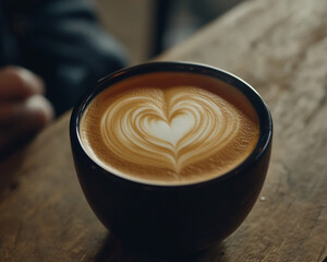 Coffee close-up, coffee cup coffee scene