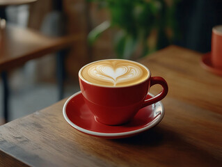 Fototapeta premium Coffee close-up, coffee cup coffee scene