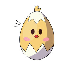 Easter eggs in the form of cute animals 5 of 9. Chicken boy