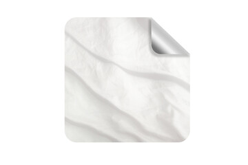 Blank Sticker Texture Lable Tag For Mockup Template