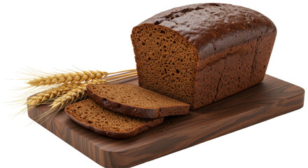 Isolated Brown Bread