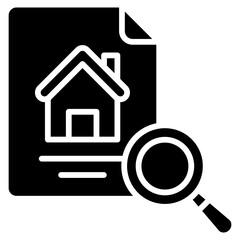 Searching glyph icon