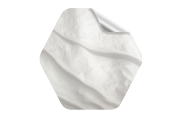 Blank Sticker Texture Lable Tag For Mockup Template