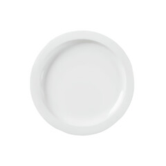 White-Plate-Isolated-Kitchenware-Dinnerware-Food-Serving