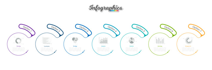 Infographic timeline template can be used for chart, diagram, web design, presentation, advertising, history