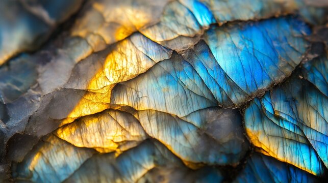  mesmerizing labradorite stone with beautiful display of iridescent colors and textures background