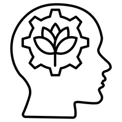 Healthy Mindset Icon