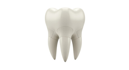 Isolated Human Tooth