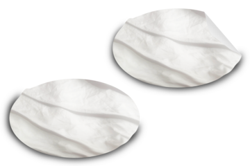 Blank Sticker Texture Label Set For Mockup Template