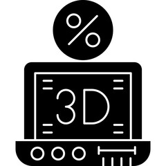 Dimension Icon Vector Element