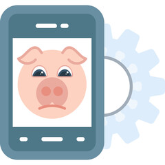 Mobile Icon Vector Element
