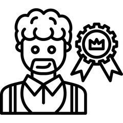 Outstanding Icon Vector Element