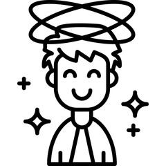 Headache Icon Vector Element