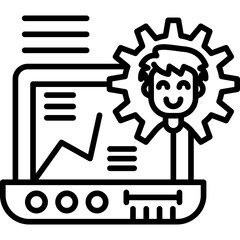 Valuation Icon Vector Element