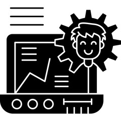 Valuation Icon Vector Element