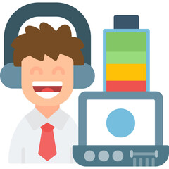 Tired Icon Vector Element