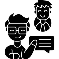 Consultant Icon Vector Element