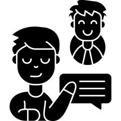 Consultant Icon Vector Element