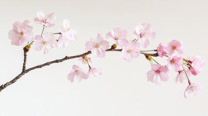 Cherry blossom branch
