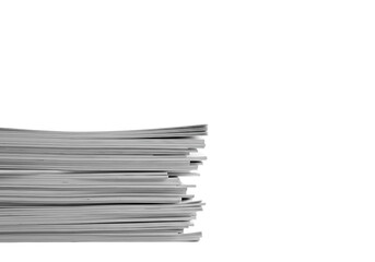 Newspaper Stack: Free Image on Transparent  background