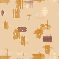 Vector modern beige grunge pattern.