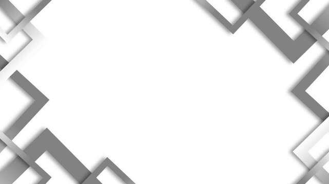 ブラックとグレーのスクエアのフレーム	