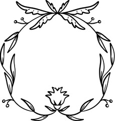 Circle Wreath Ornament