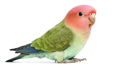 Stunning Pink-headed Lovebird Portrait