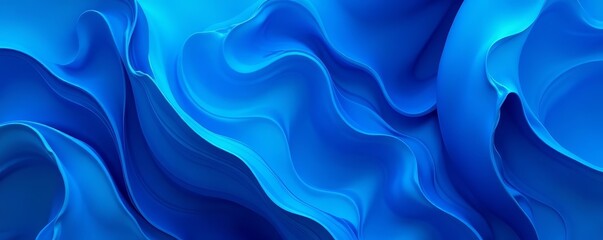 Abstract blue seamless swirls modern geometric design backdrop, blue, design