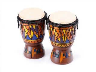 Colorful Decorative Drums