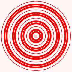 Circle shapes pattern. Circles ornament. Figures background. Simple wallpaper. Linear motif. Geometrical backdrop. Digital paper. Web designing, Textile print. Vector abstract.