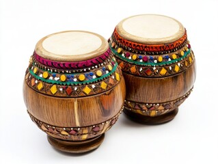 Colorful Handcrafted Drums