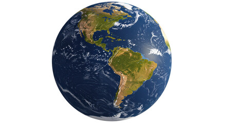 Isolated Planet Earth