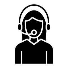 Customer Female Icon