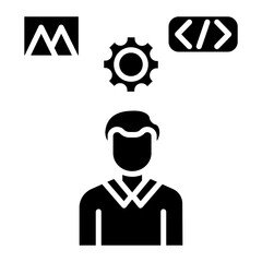 Tech Savvy User Icon