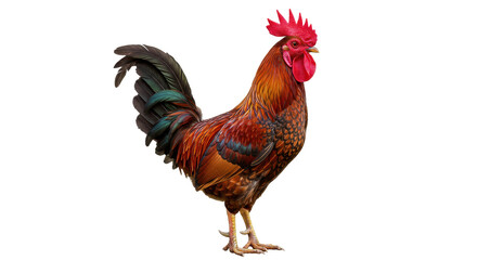 Isolated Red Rooster