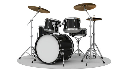 Isolated Drum Set