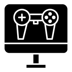 Gaming Monitor Icon