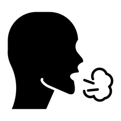 Shortness of Breath Icon