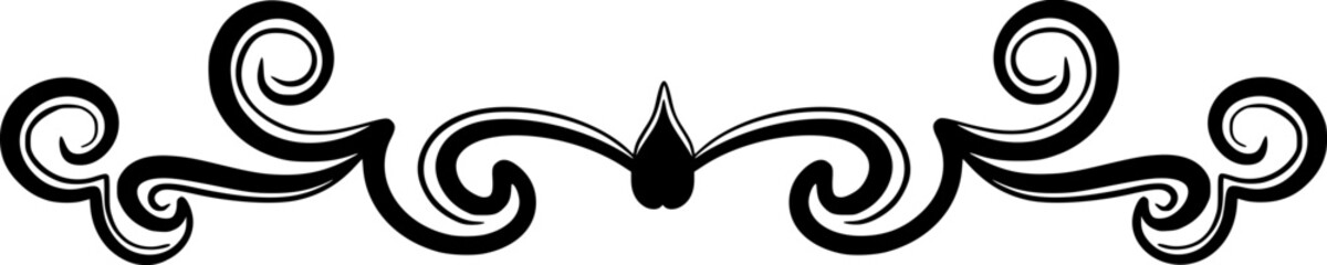 Ornament Floral Line