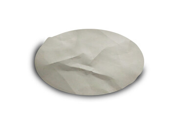 Blank Glued Paper Sticker Tag Label Texture