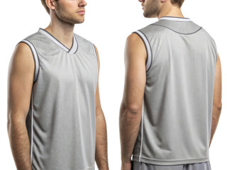 stylish basketball jersey mockup showcases sleek design perfect for athletes. This versatile piece is ideal for training or casual wear