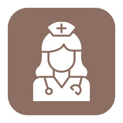 Nurse Female Icon