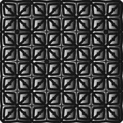 Fototapeta premium Metal pattern. Abstract metallic background. Wallpaper with repeat pattern.