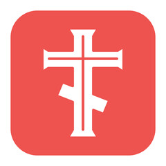 Orthodox Cross Icon