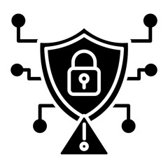 Cybersecurity Risk Icon