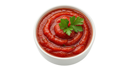 Isolated Tomato Sauce Bowl